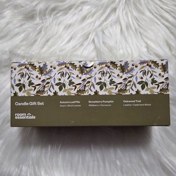 Room Essentials Glass Jar Candle Set - Picture 2 of 5